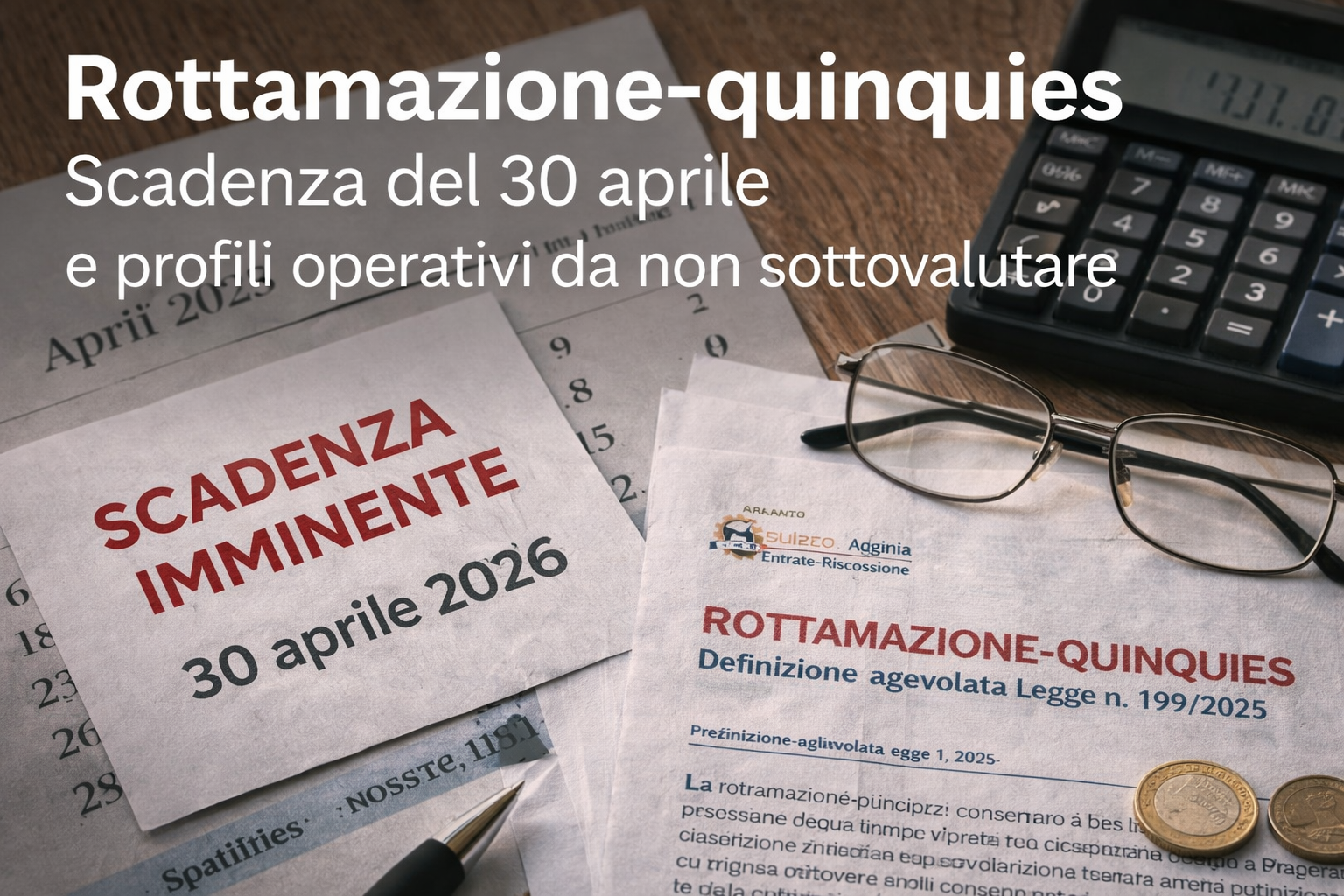 Rottamazione-quinquies scadenza 30 aprile